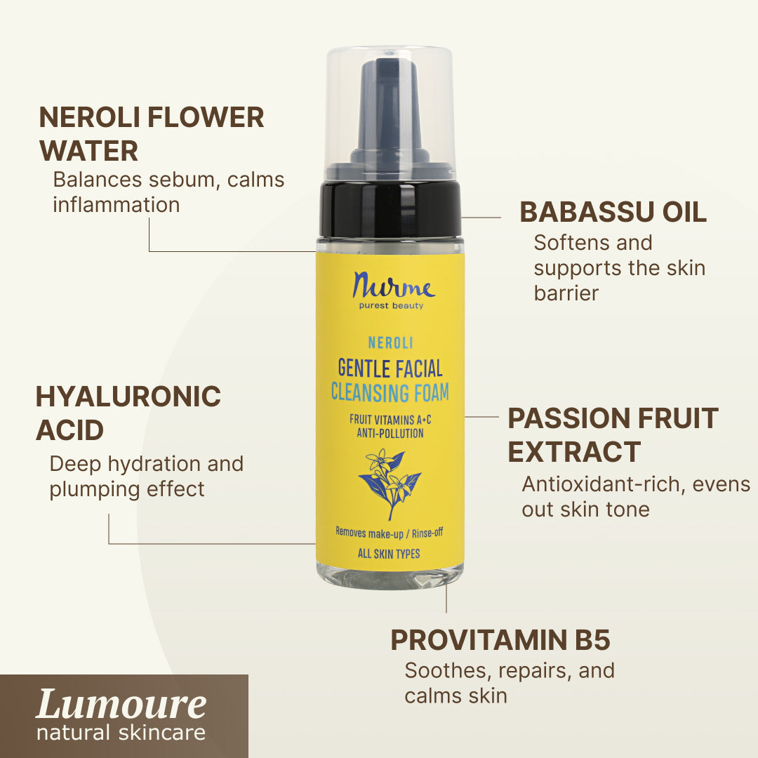 Gentle Neroli Cleansing Foam, 150ml