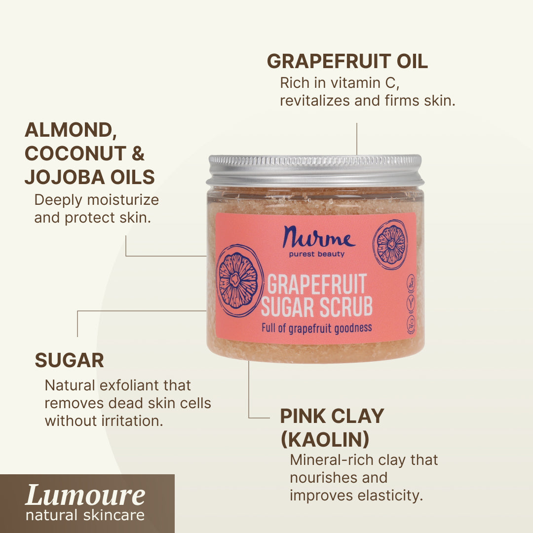 Grapefruit Sugar Scrub