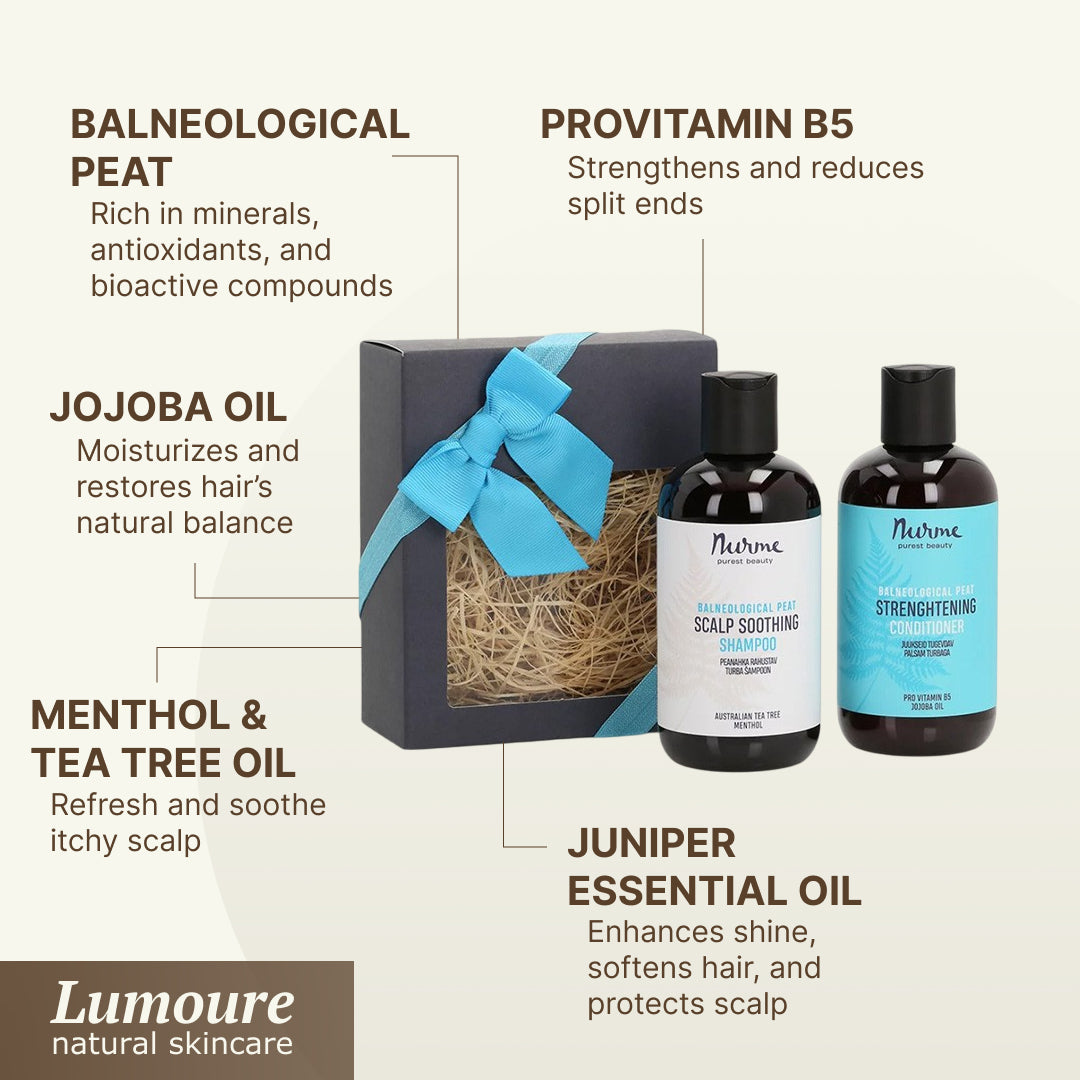 Hair Care Gift Set For Irritated Scalp