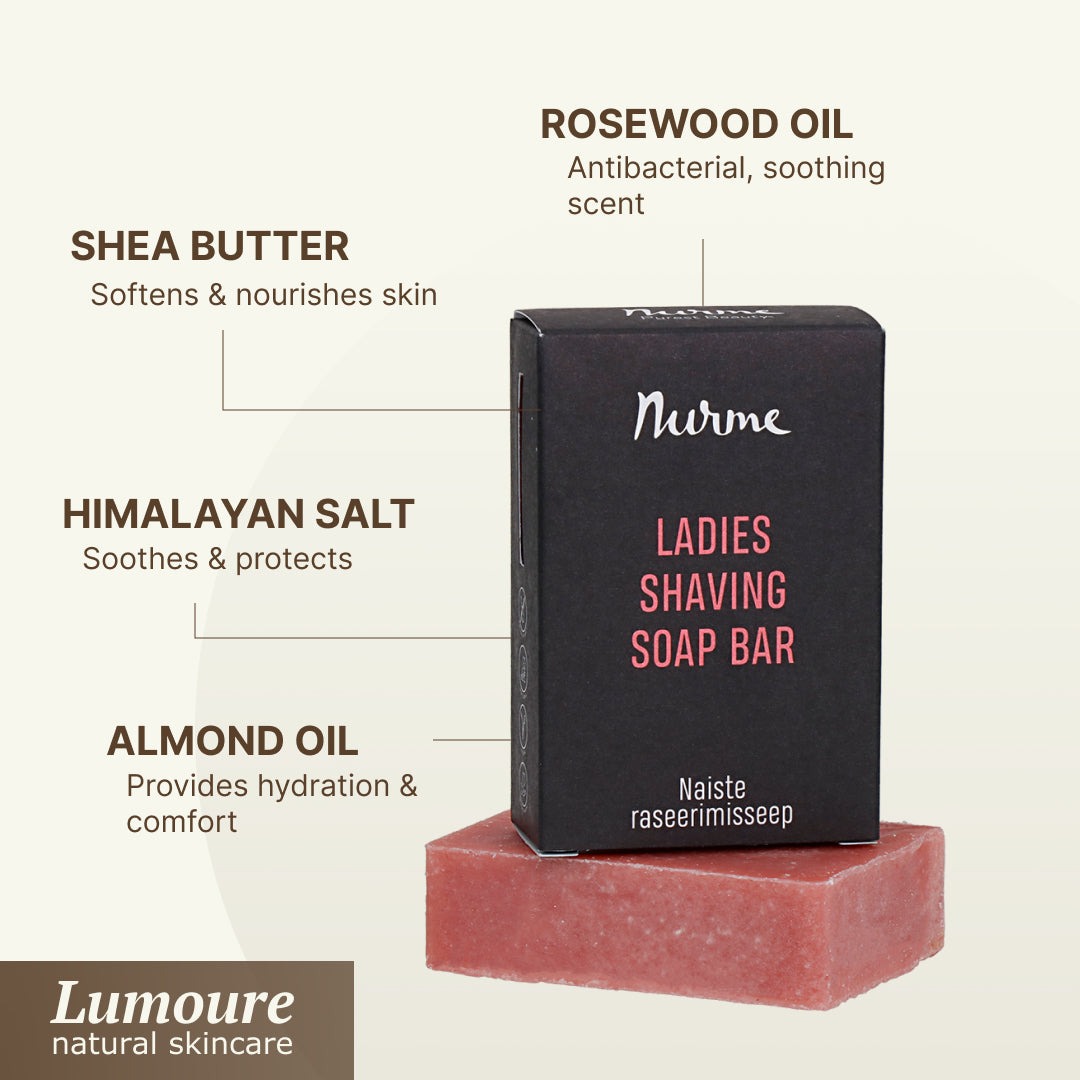 Ladies’ Shaving Soap Bar, 100g
