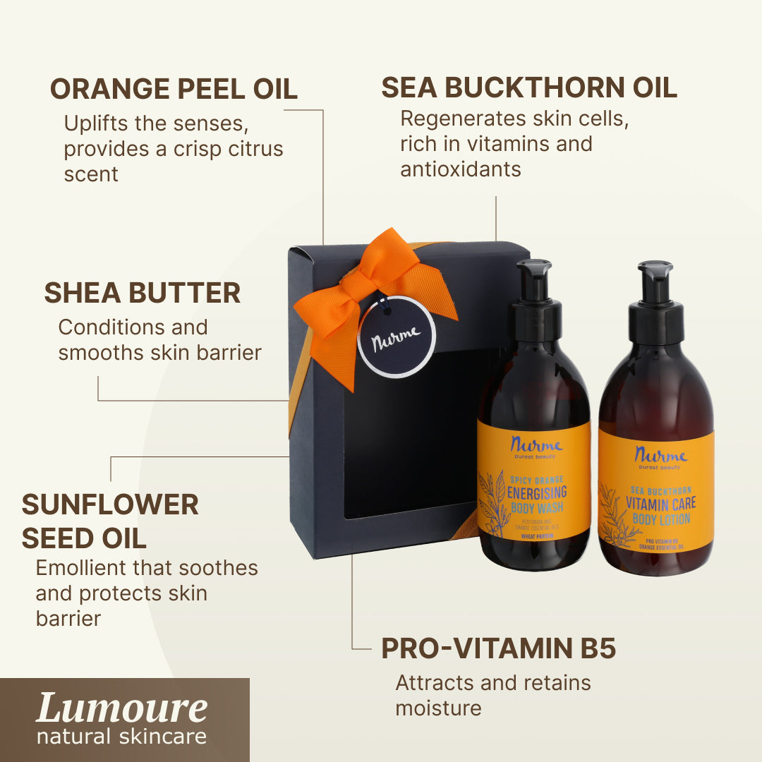 Natural Body Care Set “Spice Orange”