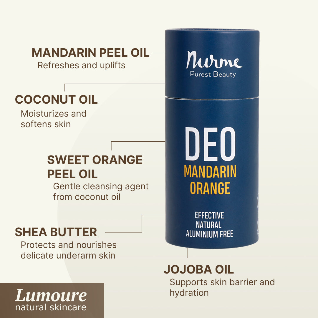 Natural Deodorant – Mandarin & Orange, 80g