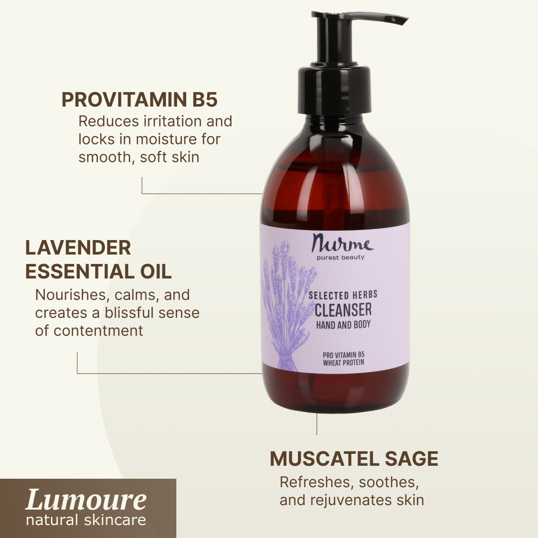 Natural Selected Herbs Hand And Body Cleanser, 300ml