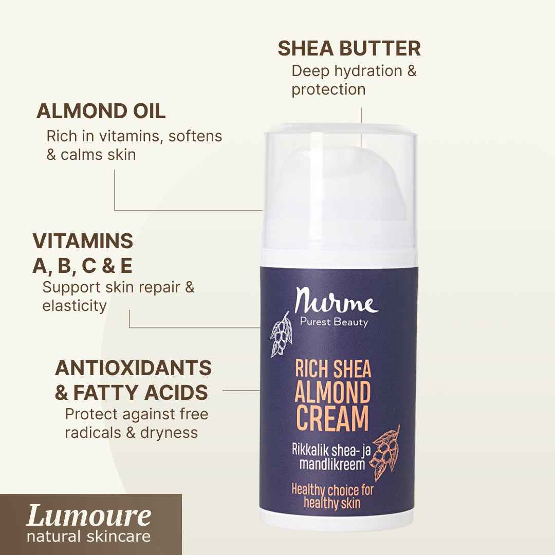 Organic Rich Shea & Almond Cream, 100ml