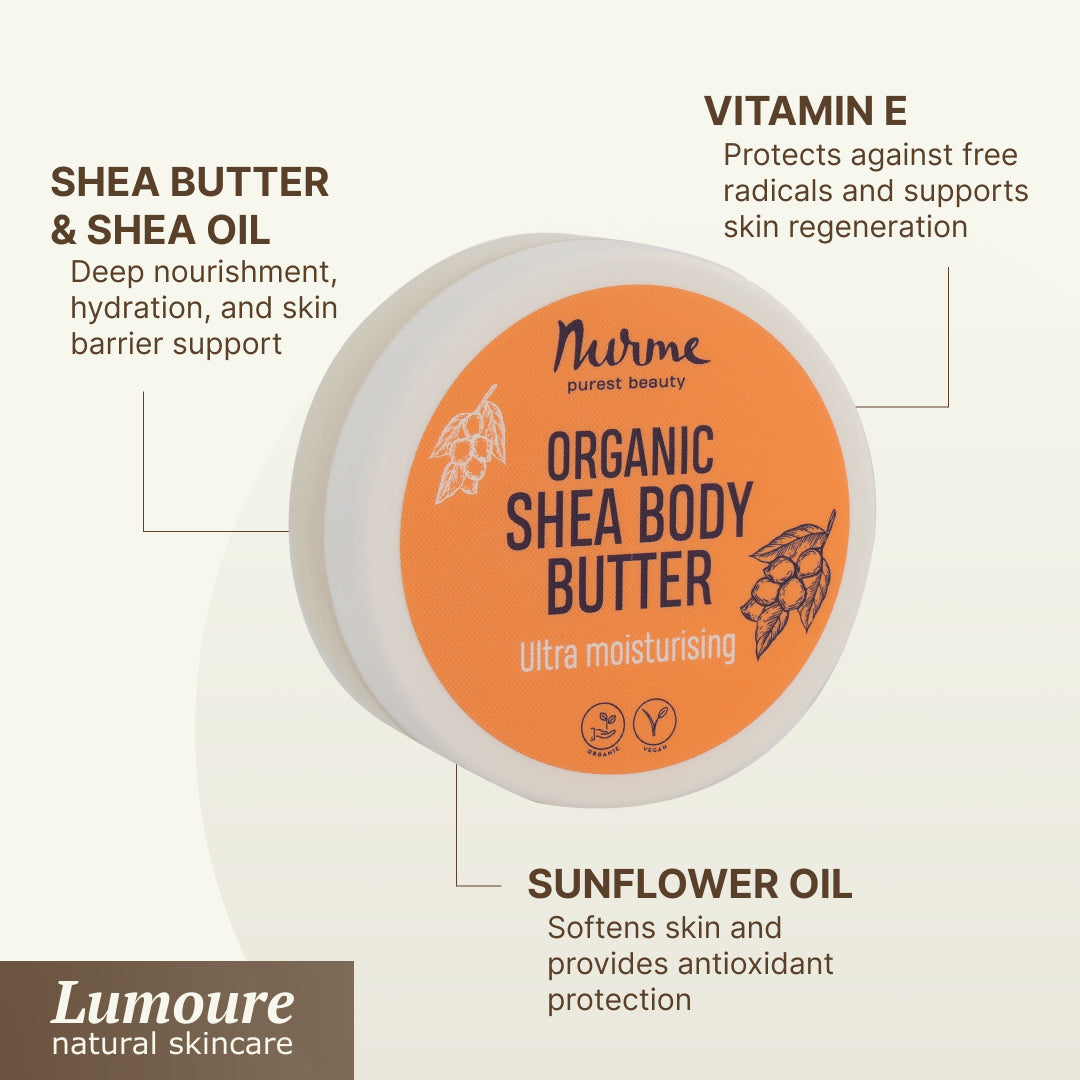 Travel Size Ultra Moisturising Shea Body Butter, 50ml