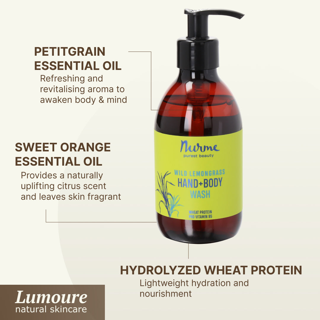 Wild Lemongrass Shower and Hand Wash Gel