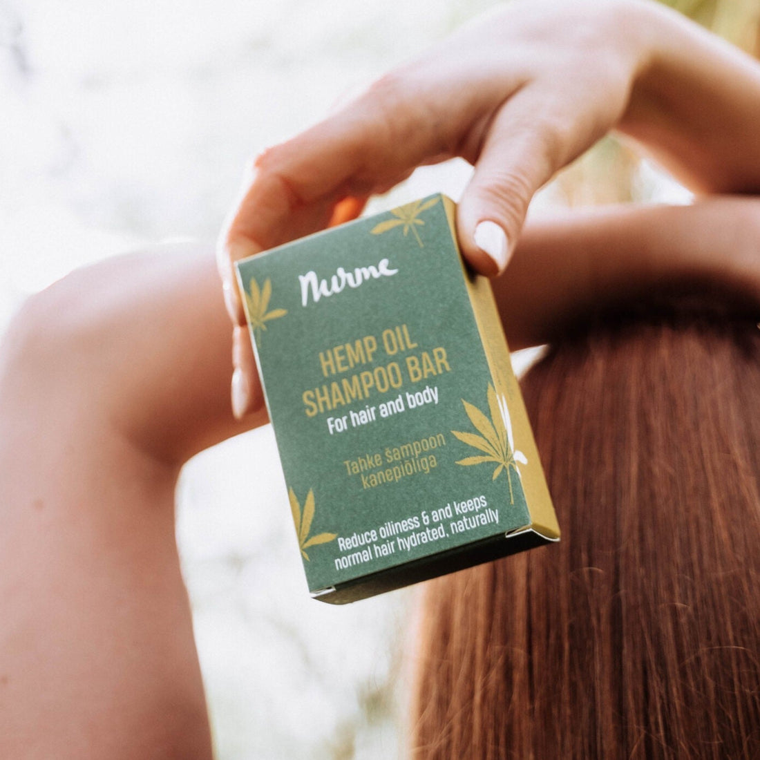 Hemp Oil Shampoo Bar – Normal & Oily Hair, 100g