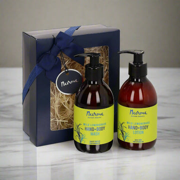 Natural Body Care Set "Wild Lemongrass"