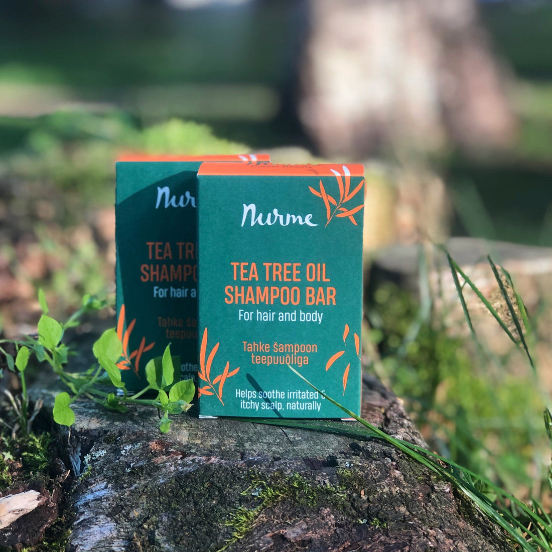 Tea Tree Oil Shampoo Bar – Itchy Scalp, 100g