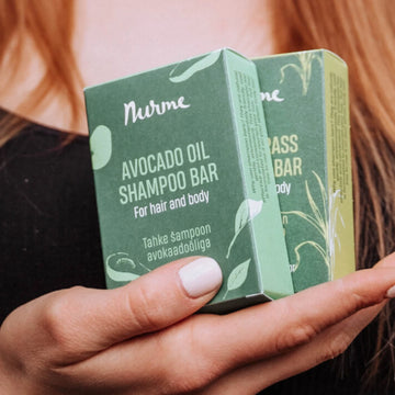 Avocado Oil Shampoo Bar for Deep Moisture & Shine